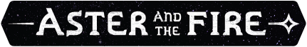Aster and the Fire Logo