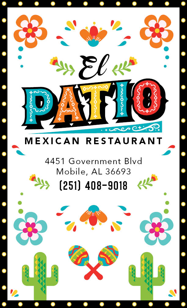 Margaritas Menu