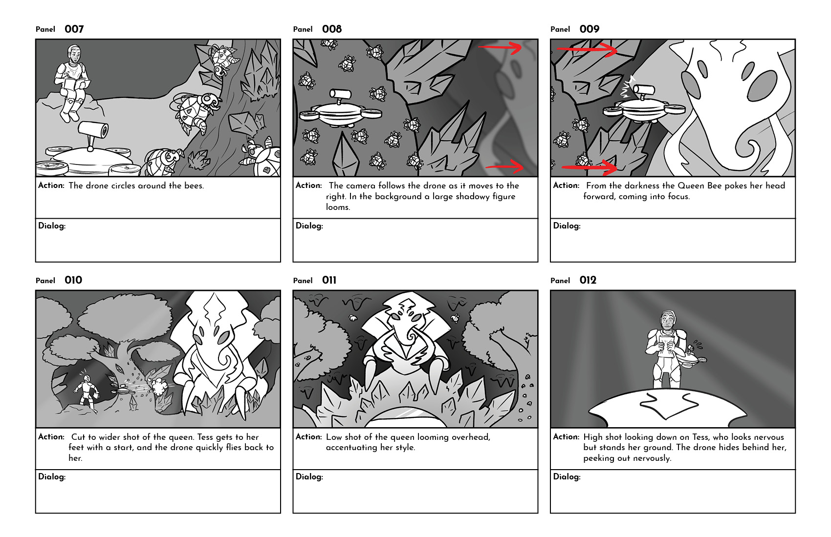 Iridescent Storyboard