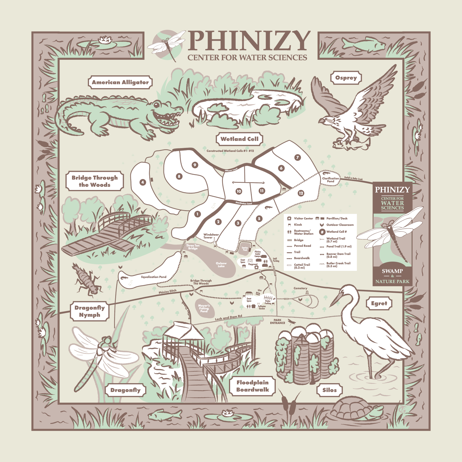 Phinizy Swamp Bandana