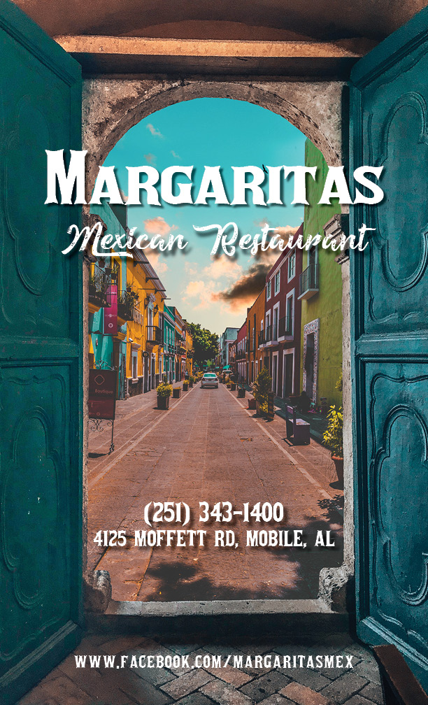 Margaritas Menu